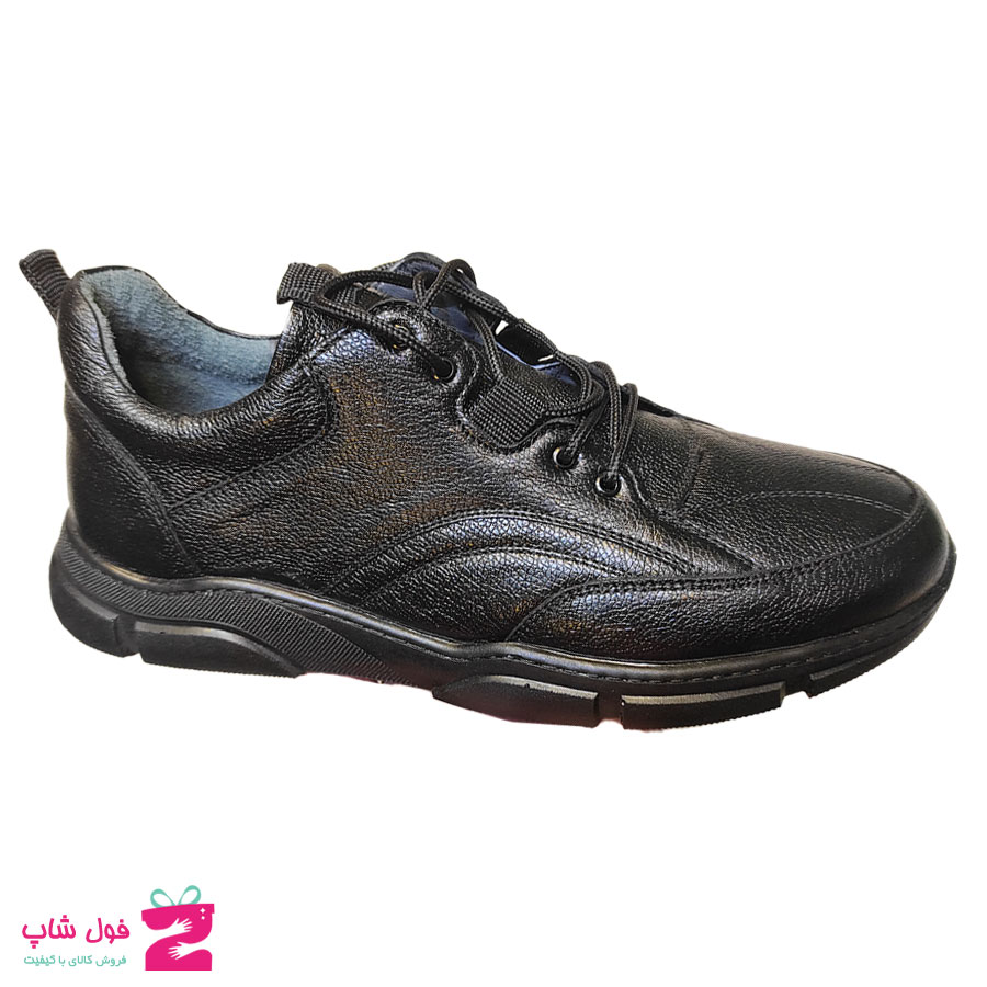 کفش مردانه اسپرت چرم طبیعی گاوی تبریز کد 2272