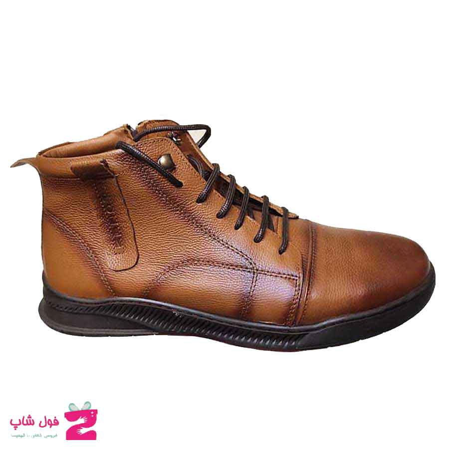 نیم بوت اسپورت مردانه چرم طبیعی  تبریز کد 2323
