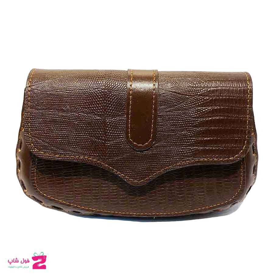 کیف مجلسی دوشی زنانه چرم طبیعی  تبریز کد2363
