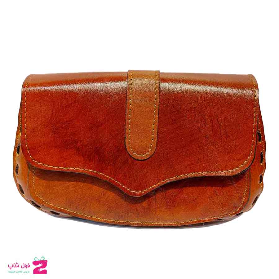 کیف مجلسی دوشی زنانه چرم طبیعی  تبریز کد2364
