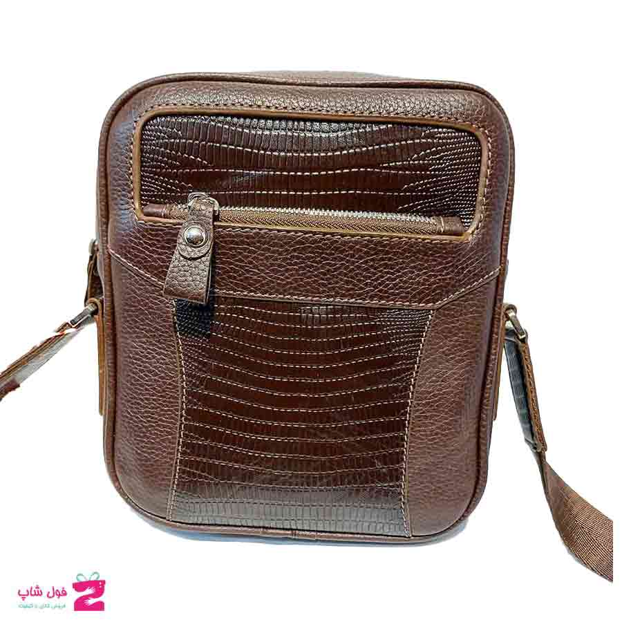 کیف  اسپرت دوشی اداری چرم طبیعی  تبریز کد 2366