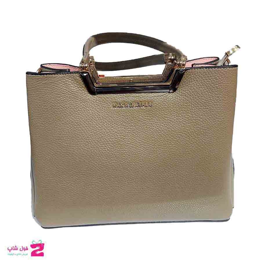 کیف  دوشی دستی  زنانه چرم طبیعی  تبریز کد 2545