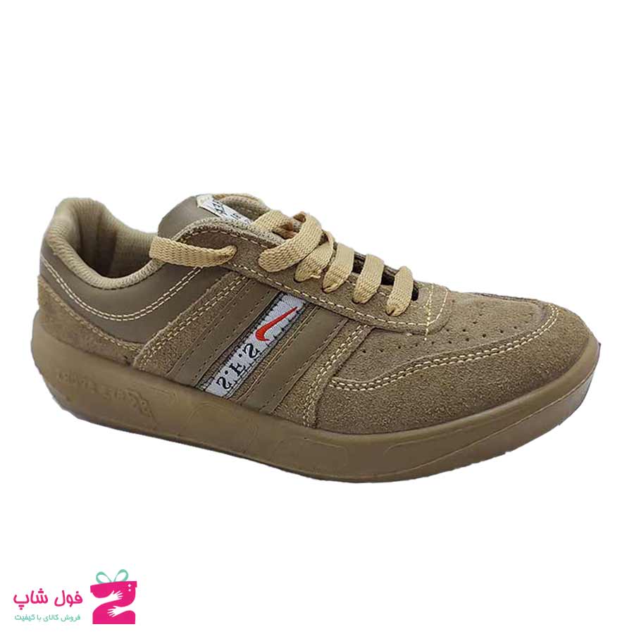 کفش میانه پسرانه چرم طبیعی تبریز کد 2553