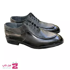کفش مجلسی  مردانه چرم طبیعی گاوی تبریز کد 3261