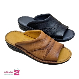 صندل کاملا طبی مردانه چرم طبیعی تبریز کد 3329