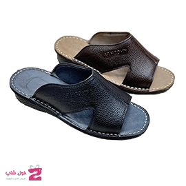 صندل کاملا طبی مردانه چرم طبیعی تبریز کد 3330