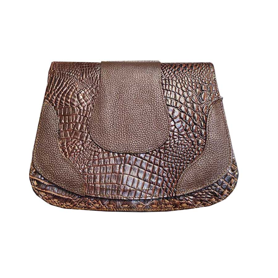کیف دستی زنانه چرم طبیعی  تبریز کد 1382