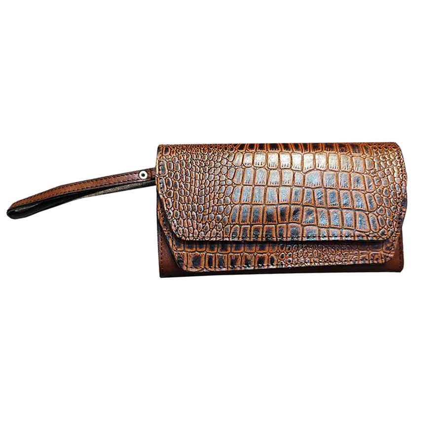 کیف پول زنانه چرم طبیعی  تبریز کد 1383