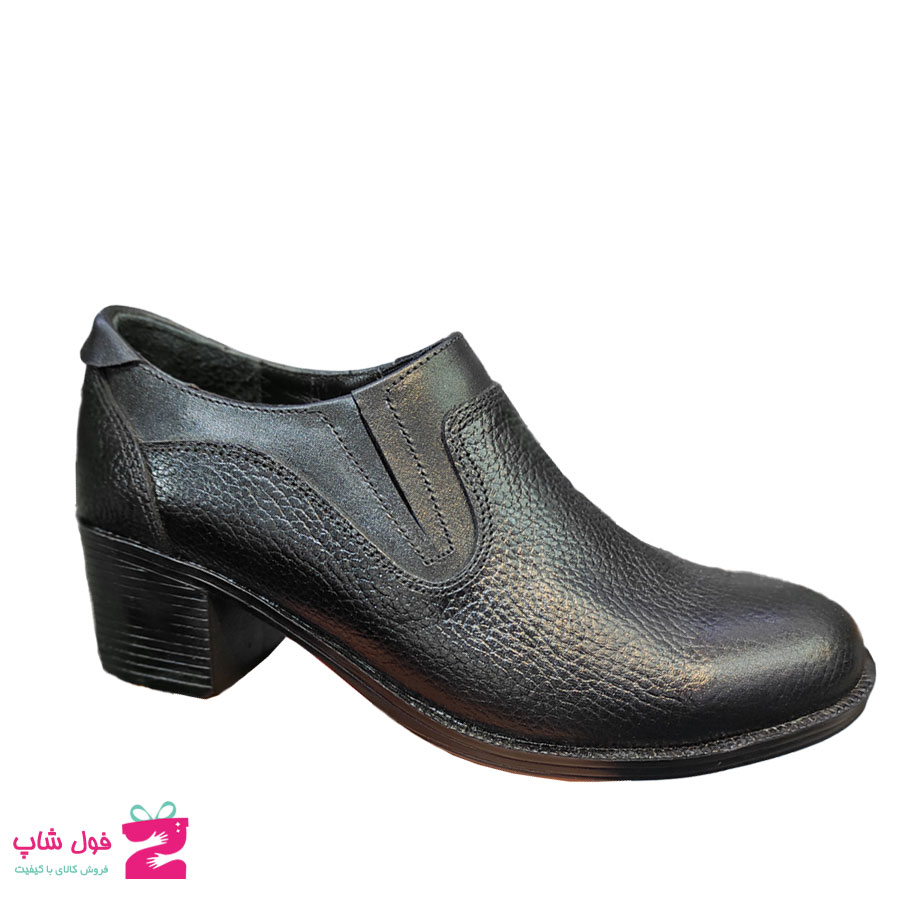 کفش مجلسی  اداری زنانه  چرم طبیعی  گاوی تبریز کد 1694