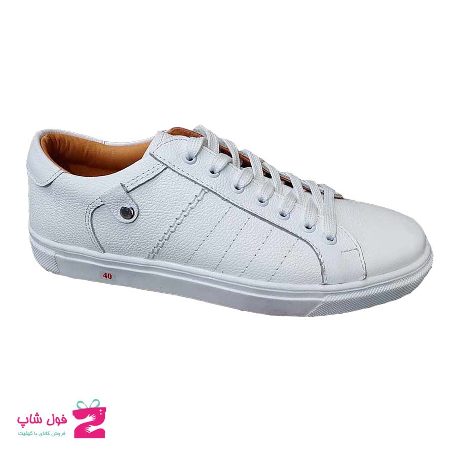 کفش اسپرت مردانه مدل ونس چرم طبیعی  کد 2812