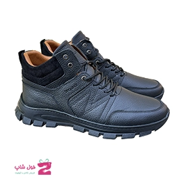 نیم بوت اسپرت مردانه چرم طبیعی GEOX کد 3378