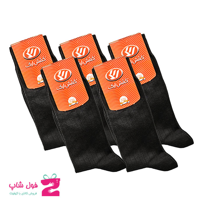 جوراب ساق بلند سربازی نخی کد 3258