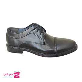 کفش مجلسی مردانه سایز بزرگ چرم طبیعی گاوی تبریز کد 3405