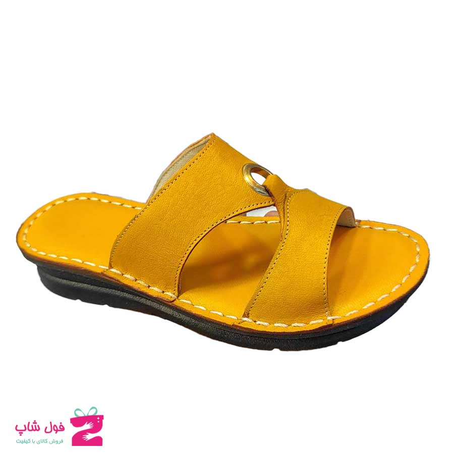 صندل زنانه چرم طبیعی  تبریز کد 1826