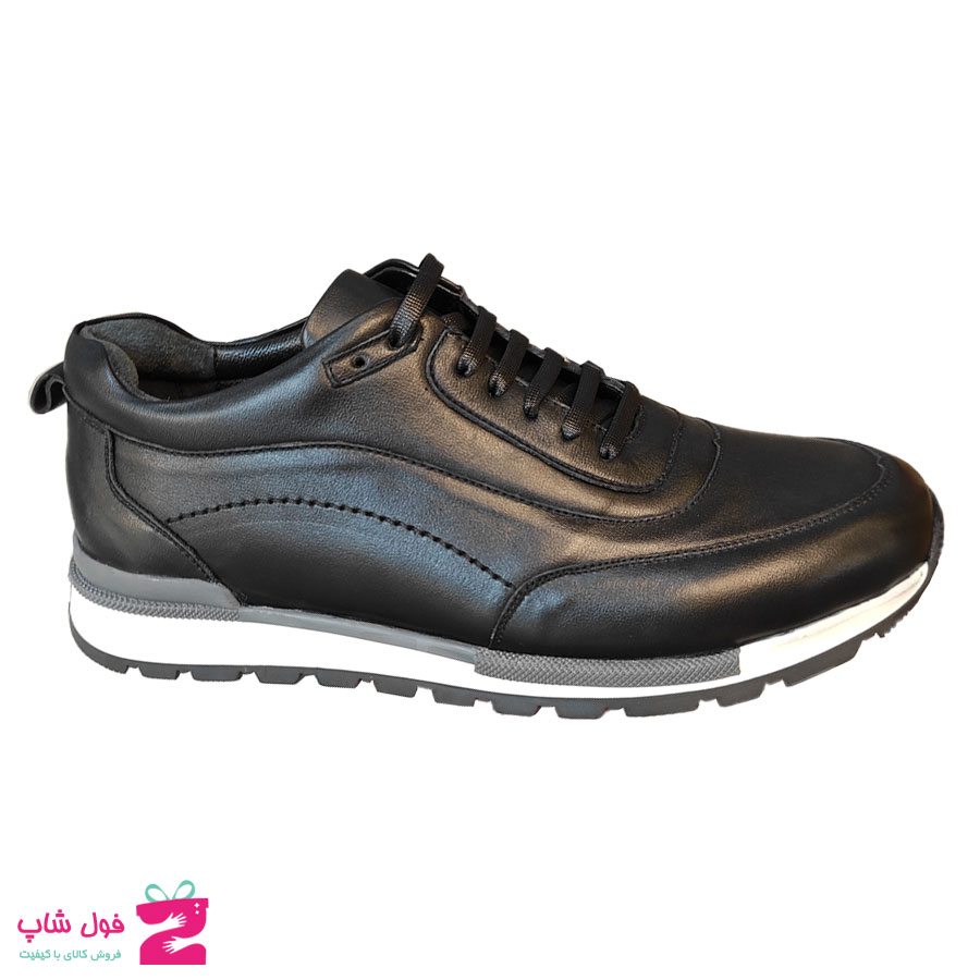 کفش مردانه اسپرت چرم طبیعی گاوی تبریز کد 2230