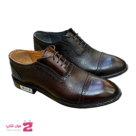 کفش مجلسی  مردانه مدل برت چرم طبیعی گاوی کد 3262