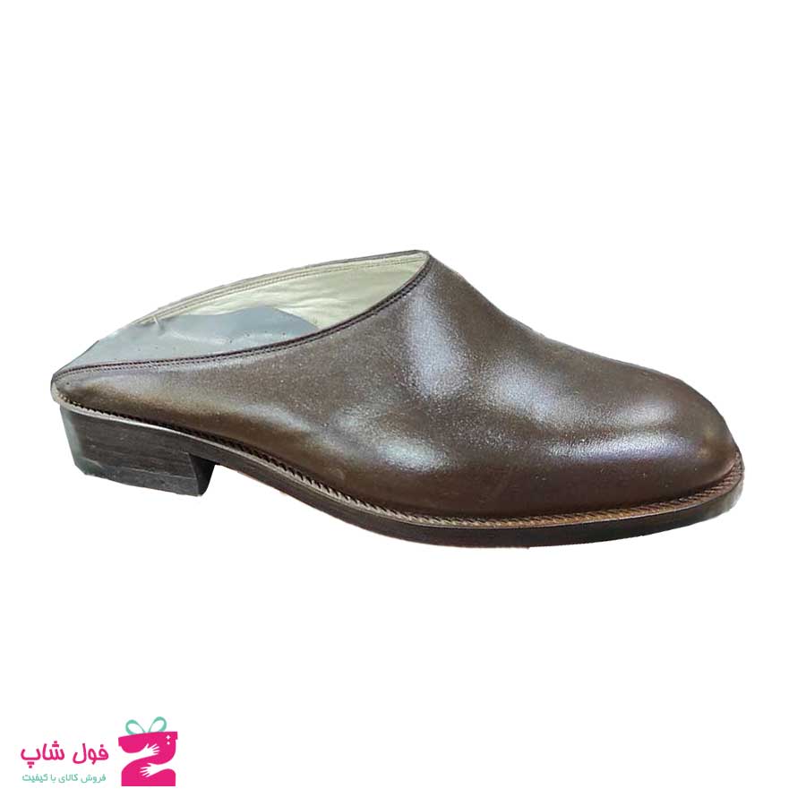 صندل مردانه  دست دوز تمام چرم طبیعی گاوی تبریز  کد 1847