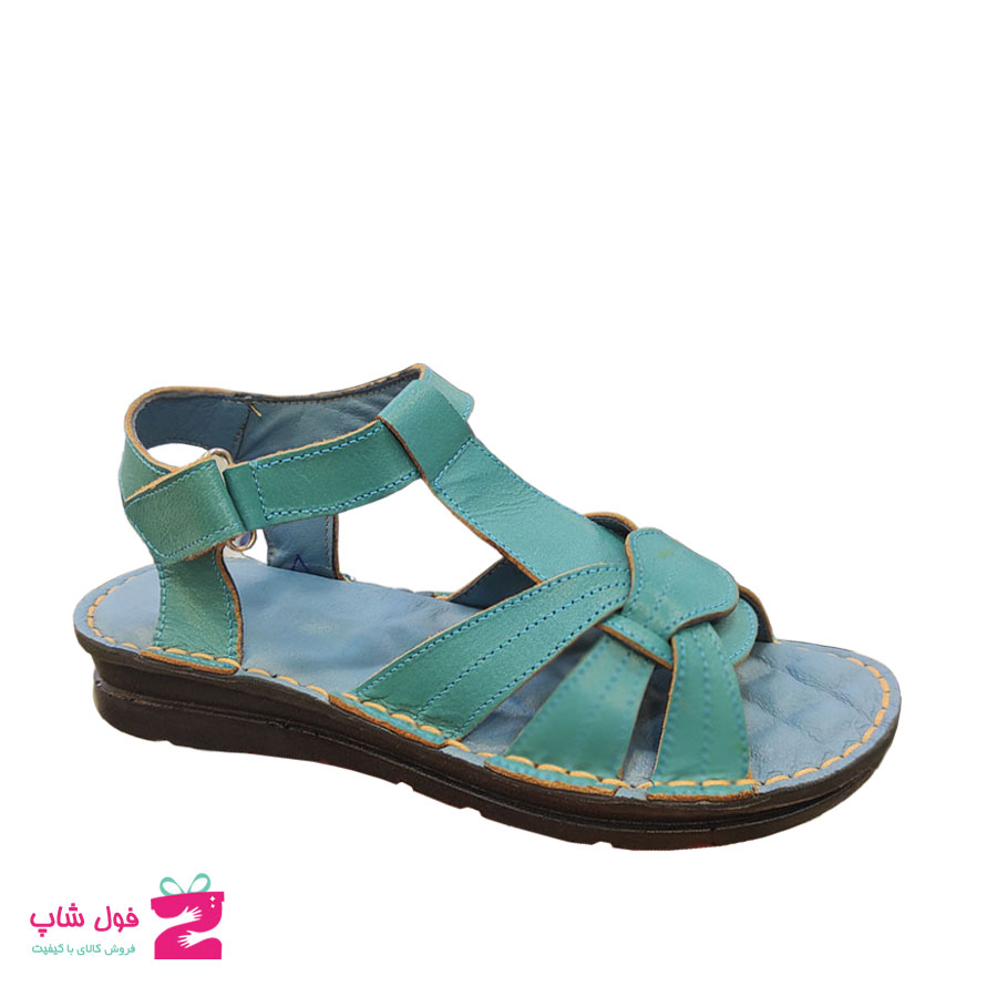 صندل تابستانی زنانه چرم طبیعی تبریز 1657