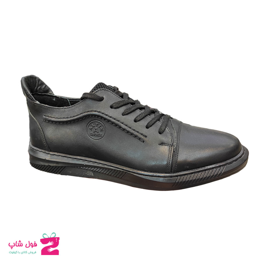 کفش مردانه اسپرت چرم طبیعی گاوی تبریز کد 1789