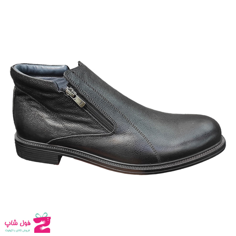 نیم بوت مردانه مجلسی چرم طبیعی  تبریز کد 2170