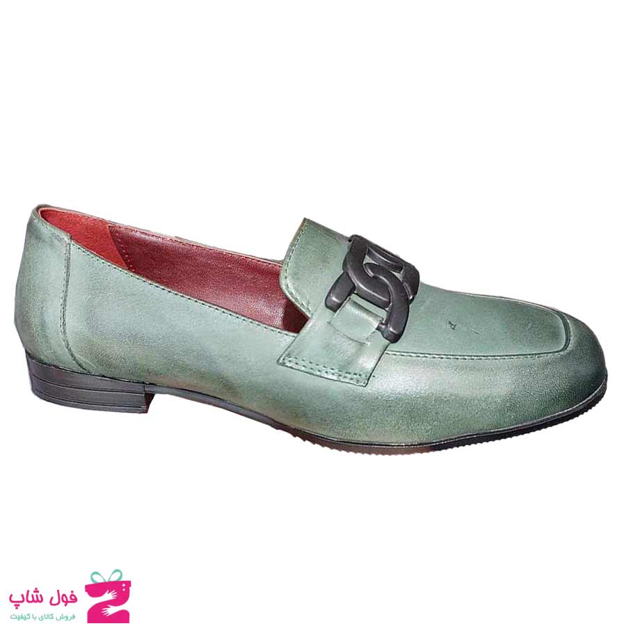 کفش کالج زنانه  چرم طبیعی تبریز کد 2860