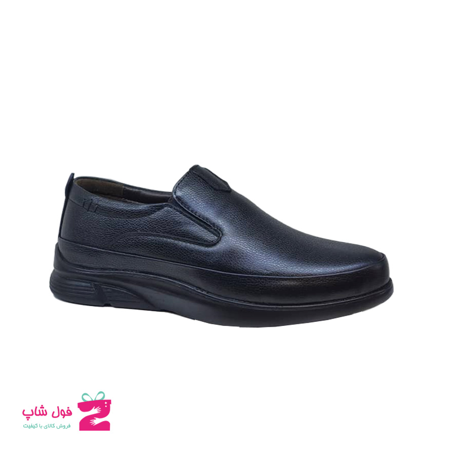 کفش مردانه طبی چرم طبیعی گاوی تبریز کد 1538