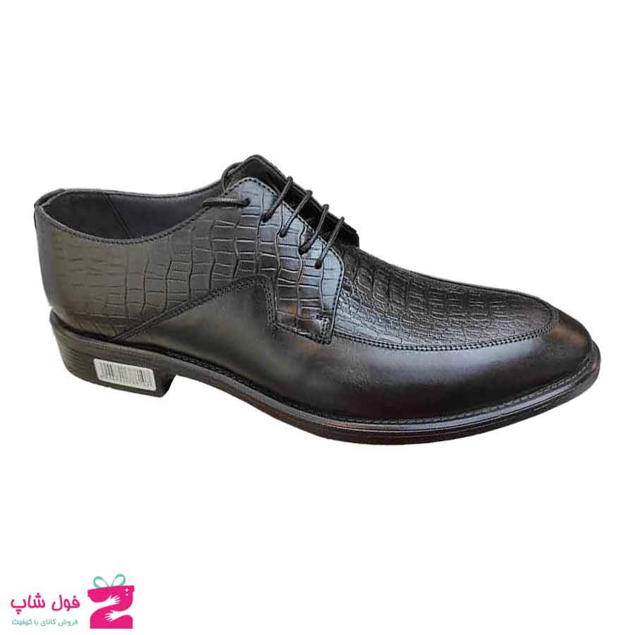 کفش مردانه مجلسی  چرم طبیعی گاوی  تبریز کد 2367