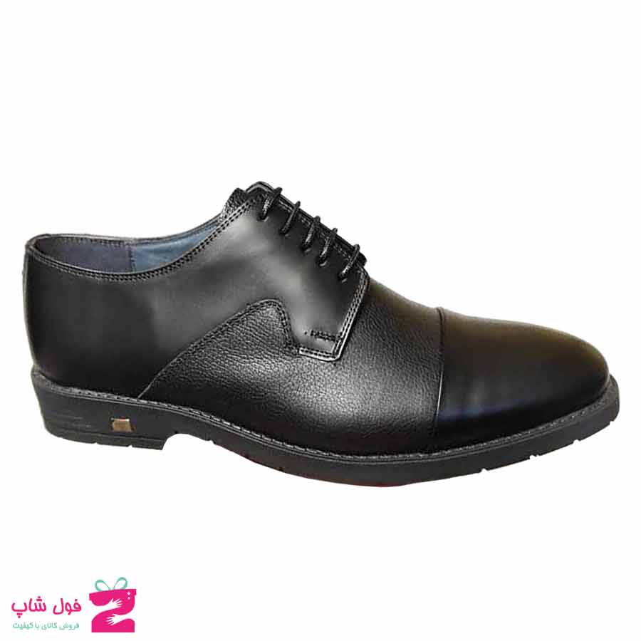 کفش مردانه مجلسی  چرم طبیعی گاوی  تبریز کد 2399