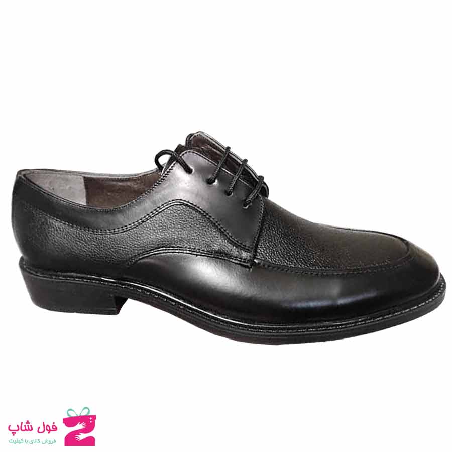 کفش مردانه مجلسی  چرم طبیعی گاوی  تبریز کد 2408