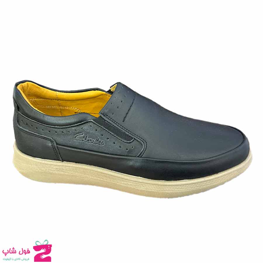 کفش مردانه طبی راحتی چرم طبیعی تبریز کد 3206