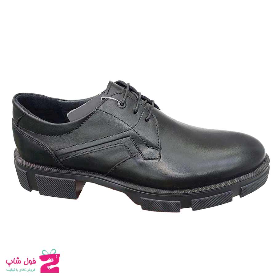 کفش مردانه مجلسی  چرم طبیعی گاوی  تبریز کد 2585