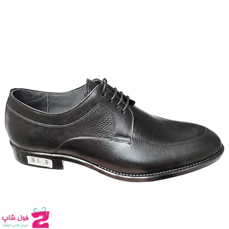 کفش مجلسی  مردانه چرم طبیعی گاوی کد 2921