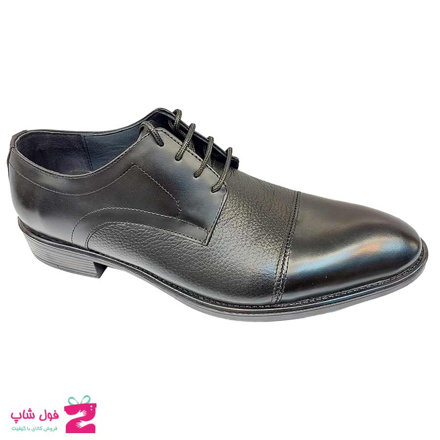 کفش مردانه مجلسی  چرم طبیعی گاوی  تبریز کد 2701