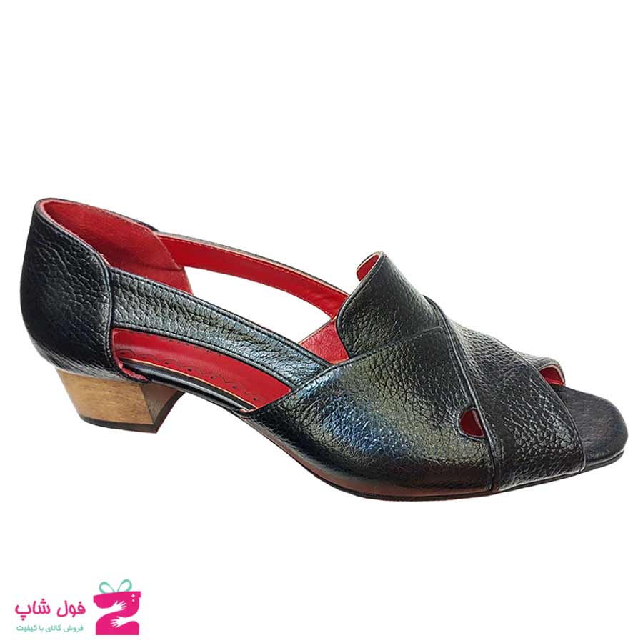 کفش تابستانی زنانه مجلسی چرم طبیعی تبریز کد 2900