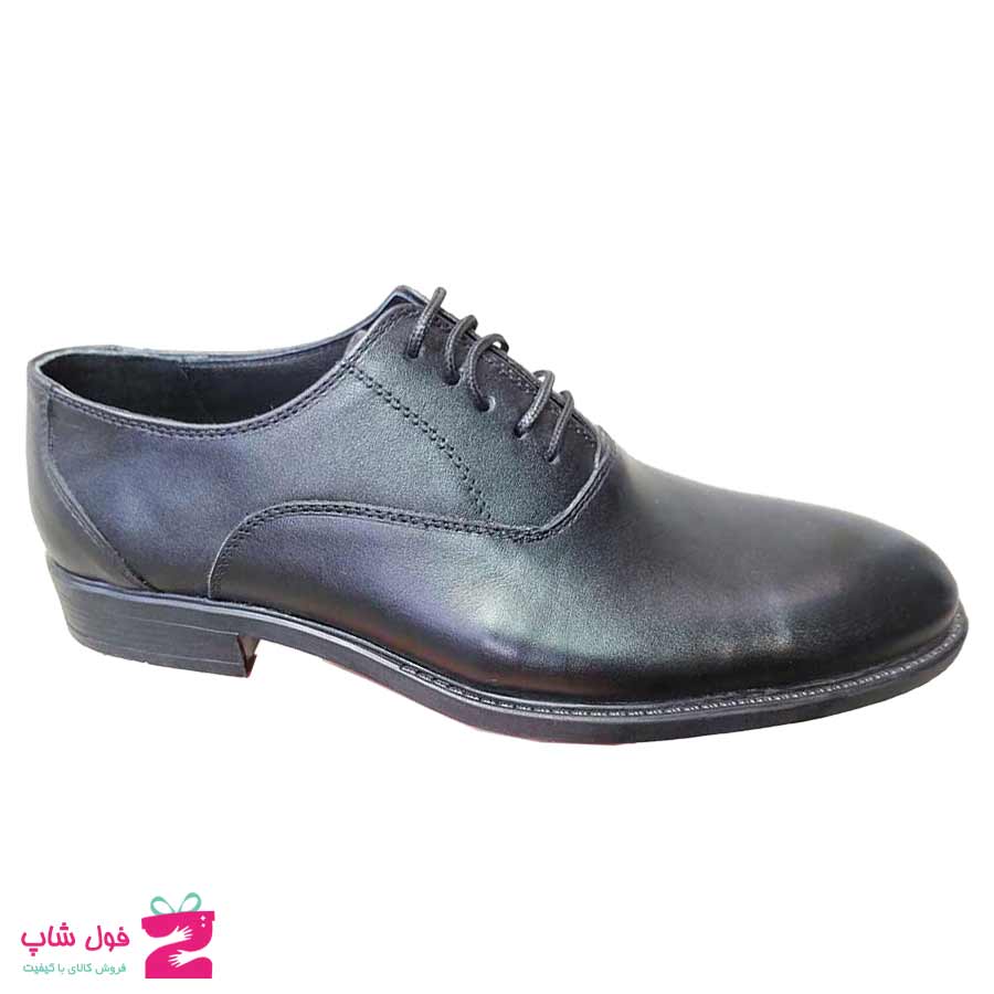 کفش مردانه مجلسی  چرم طبیعی گاوی  تبریز کد 2570