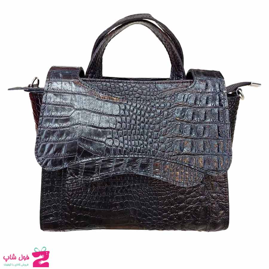 کیف  دوشی دستی  زنانه چرم طبیعی  تبریز کد 2993