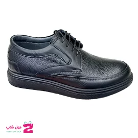 کفش طبی راحتی اداری مردانه چرم طبیعی تبریز کد 3274