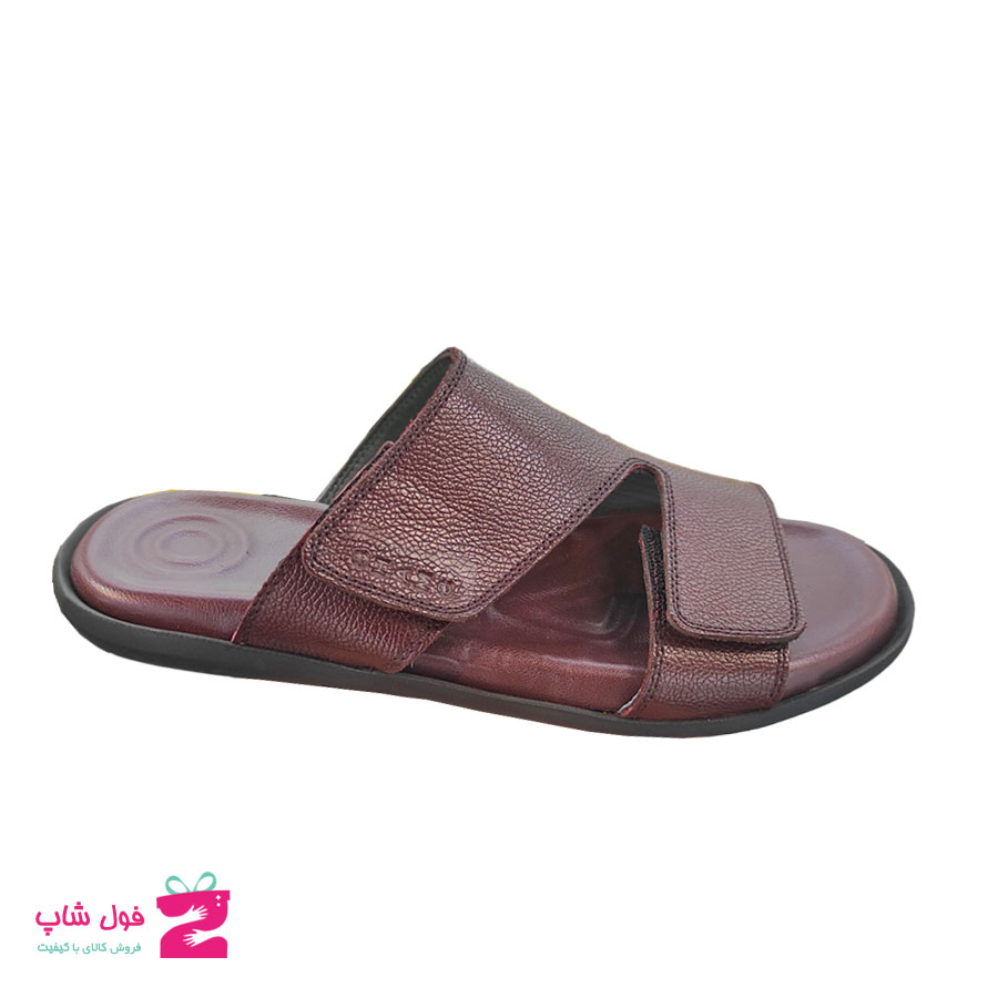 صندل طبی مردانه چرم طبیعی گاوی تبریز  کد 1607