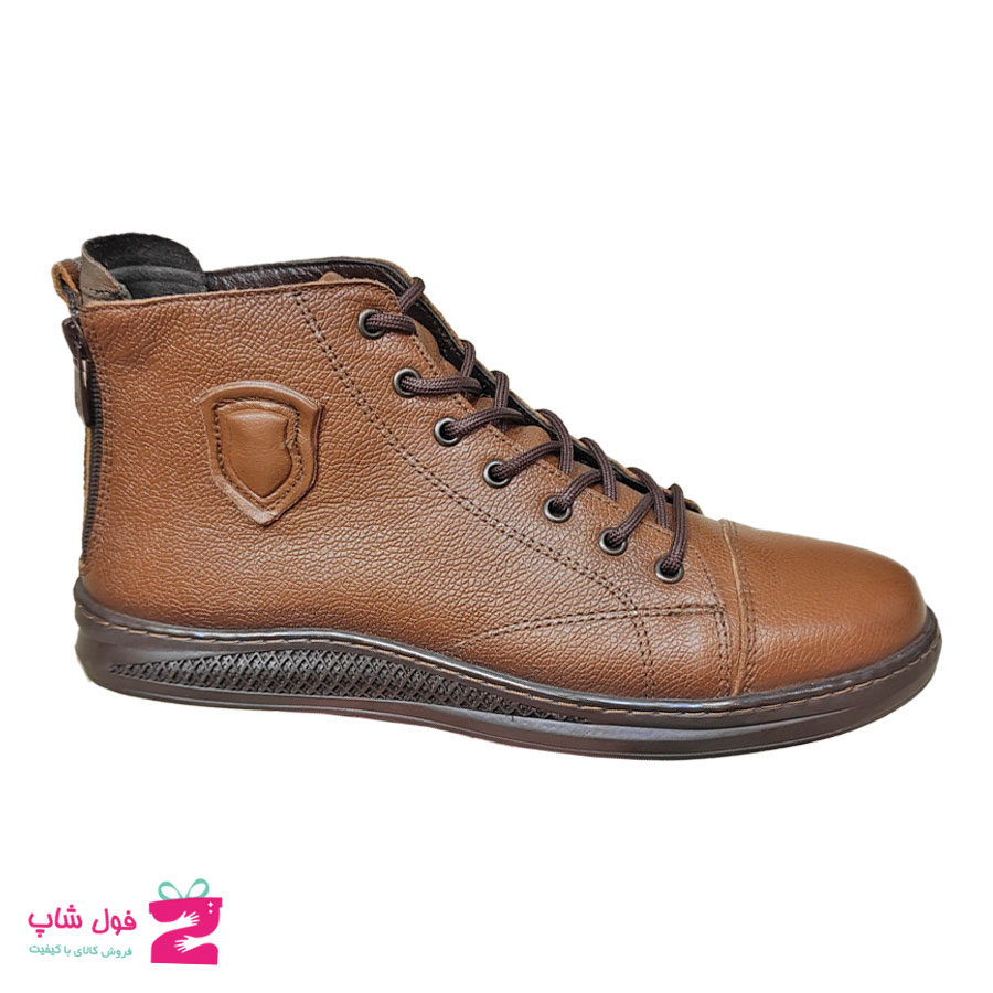 نیم بوت اسپورت مردانه چرم طبیعی  تبریز کد 2132