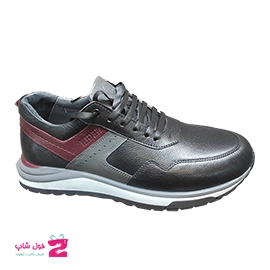 کفش اسپرت مردانه چرم طبیعی گاوی  برند نگین تبریز کد 3412