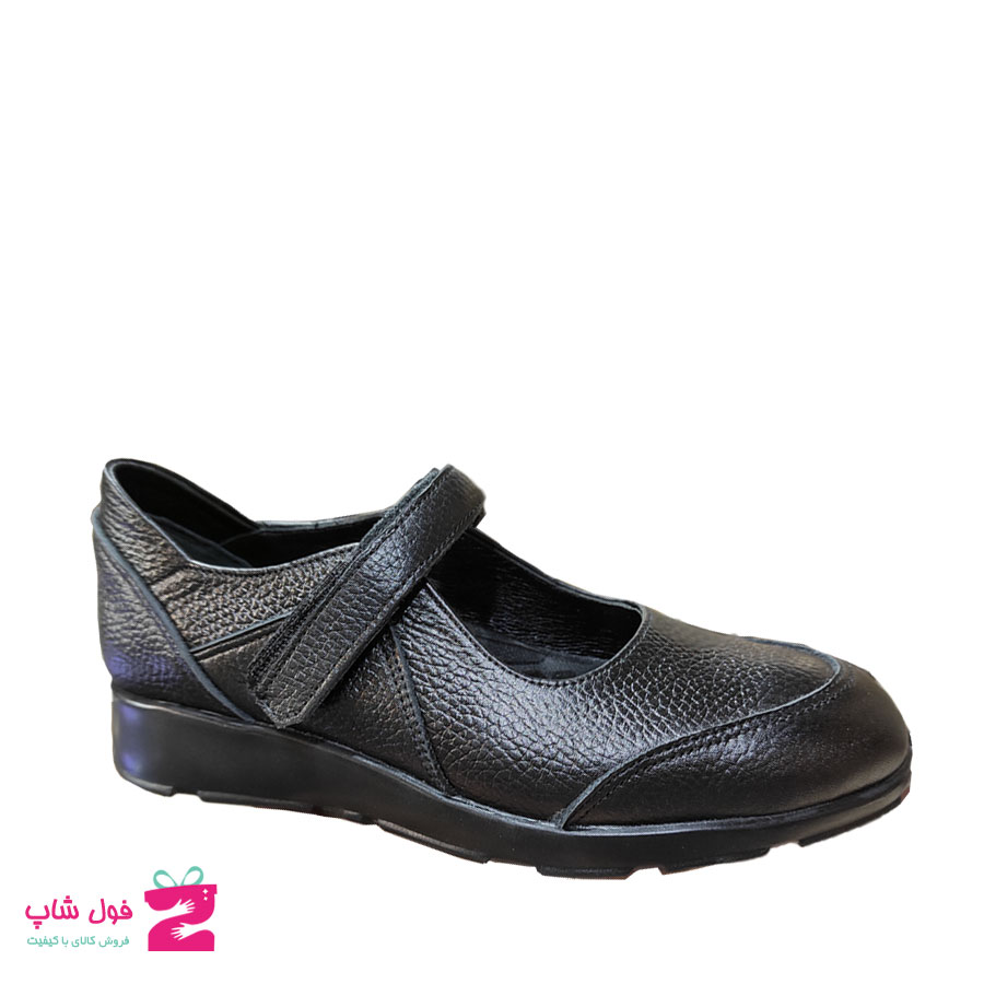 کفش تابستانی زنانه چرم طبیعی  گاوی  تبریز کد 1728