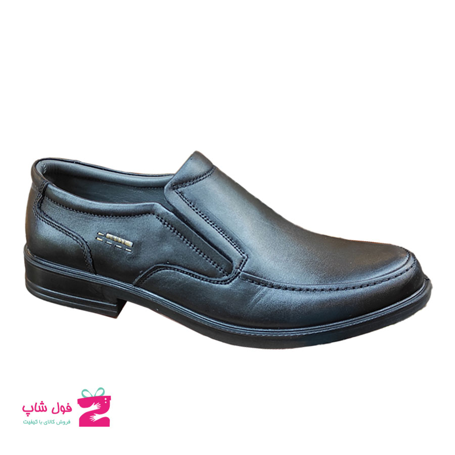 کفش مردانه مجلسی  چرم طبیعی گاوی  تبریز کد 1596