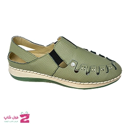 کفش تابستانی طبی زنانه چرم طبیعی تبریز 3459