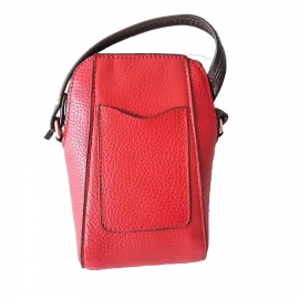 کیف زنانه دستی چرم   طبیعی  دست دوز تبریز کد  032