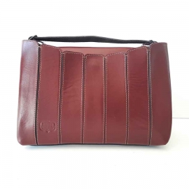 کیف زنانه  چرم  طبیعی  دست دوز تبریز کد 0161