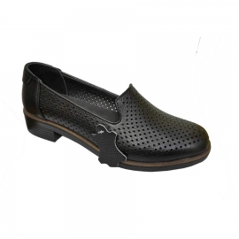کفش کالج تابستانی زنانه چرم طبیعی  تبریز کد442