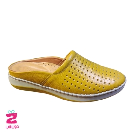صندل طبی زنانه چرم طبیعی  گاوی تبریز کد 1492