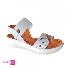صندل تابستانی زنانه چرم طبیعی  تبریز کد 1589