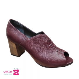 کفش مجلسی زنانه  چرم طبیعی  گاوی تبریز کد 1653