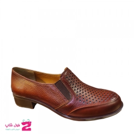 کفش تابستانی زنانه چرم طبیعی  گاوی  تبریز کد 1745